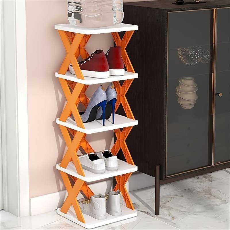 5-Layer Shoe Rack for Small Spaces & Easy Storage