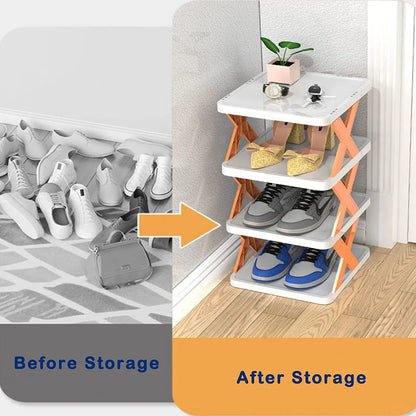 5-Layer Shoe Rack for Small Spaces & Easy Storage