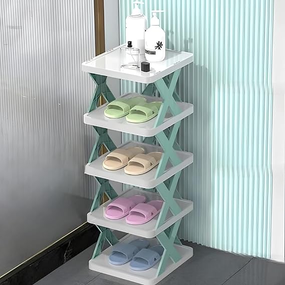 5-Layer Shoe Rack for Small Spaces & Easy Storage